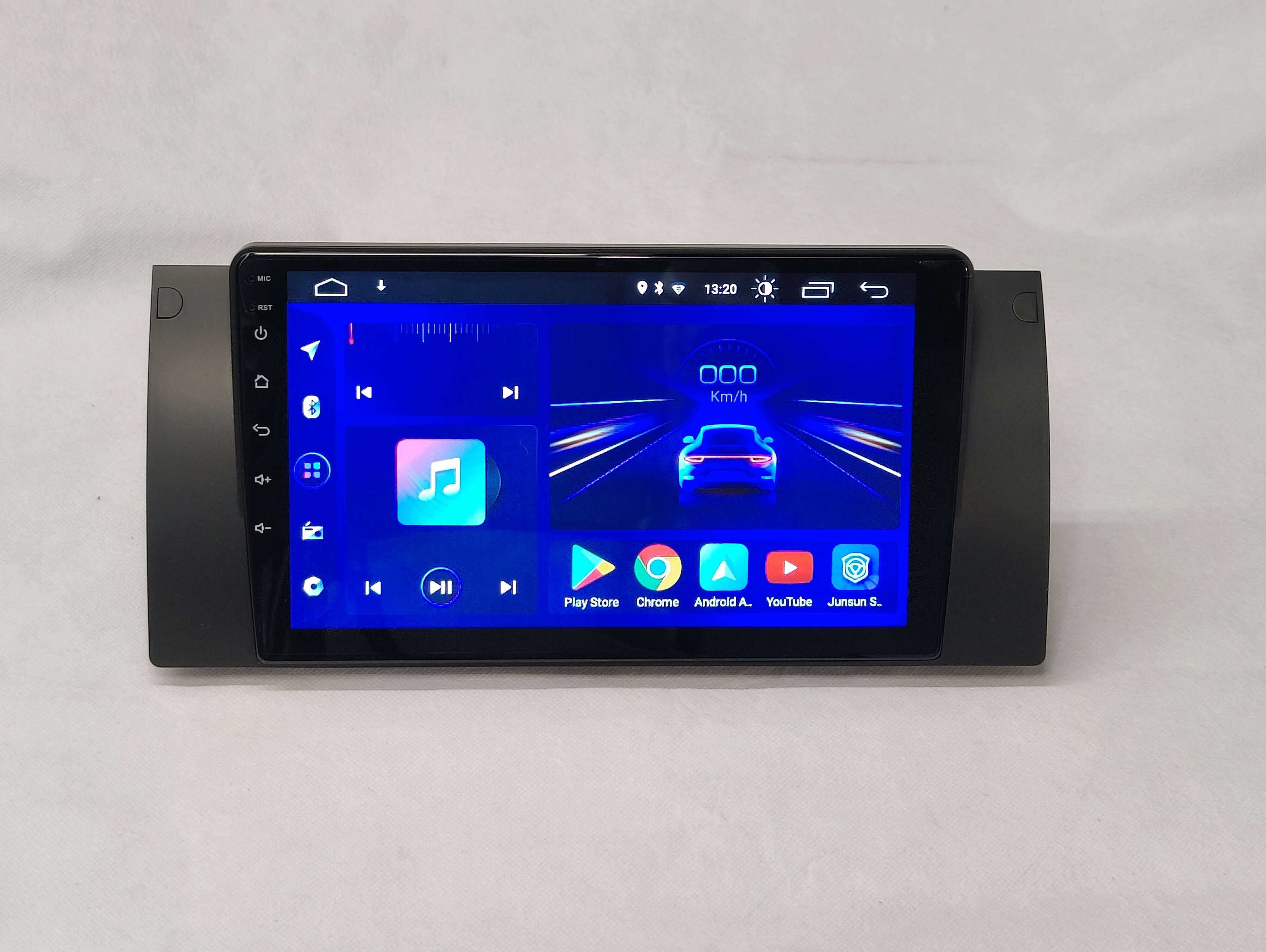 Rádio BMW E39 Android 11 WiFi GPS Novo com Garantia Ecrã 9 Polegadas