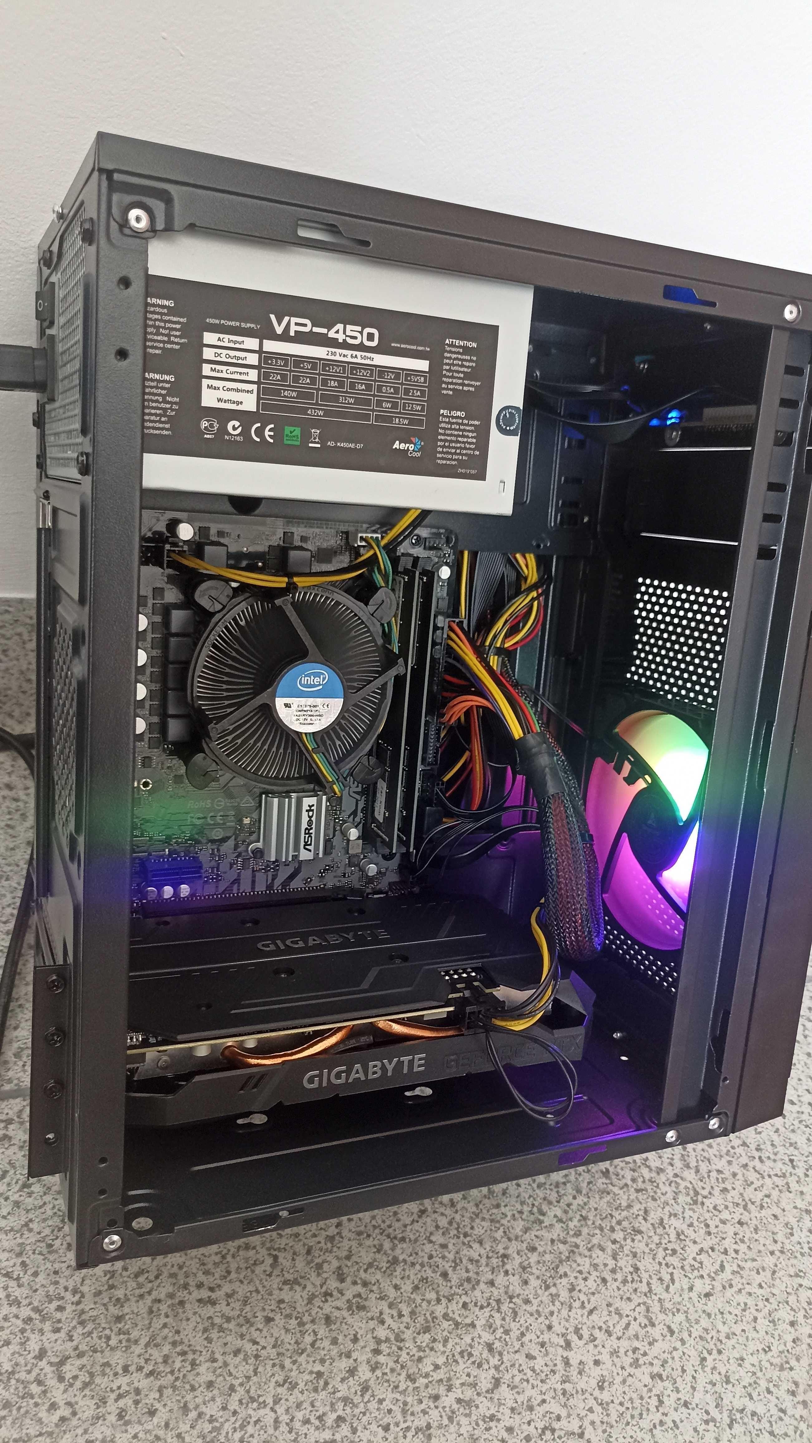 Tani PC do gier i5-10400 RTX 2060 6GB RAM 16GB DDR4 SSD 480GB W11P