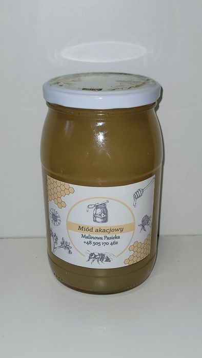 Miód  z własnej pasieki