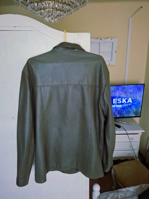 Real Leather kurtka skórzana khaki r. XL