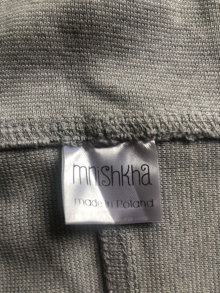 Kapturoszal chusta wielofunkcyjna szara MNISHKHA