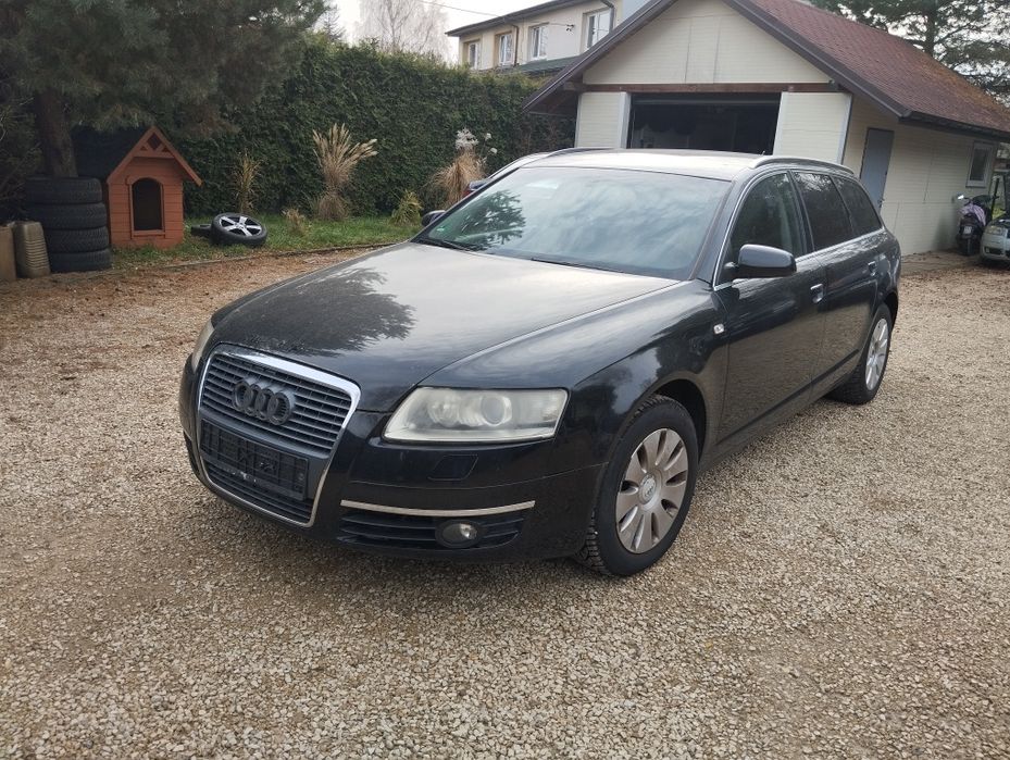 Audi A6 C6 2.0 170 KM Kombi Manual Skóra Uszkodzony Silnik