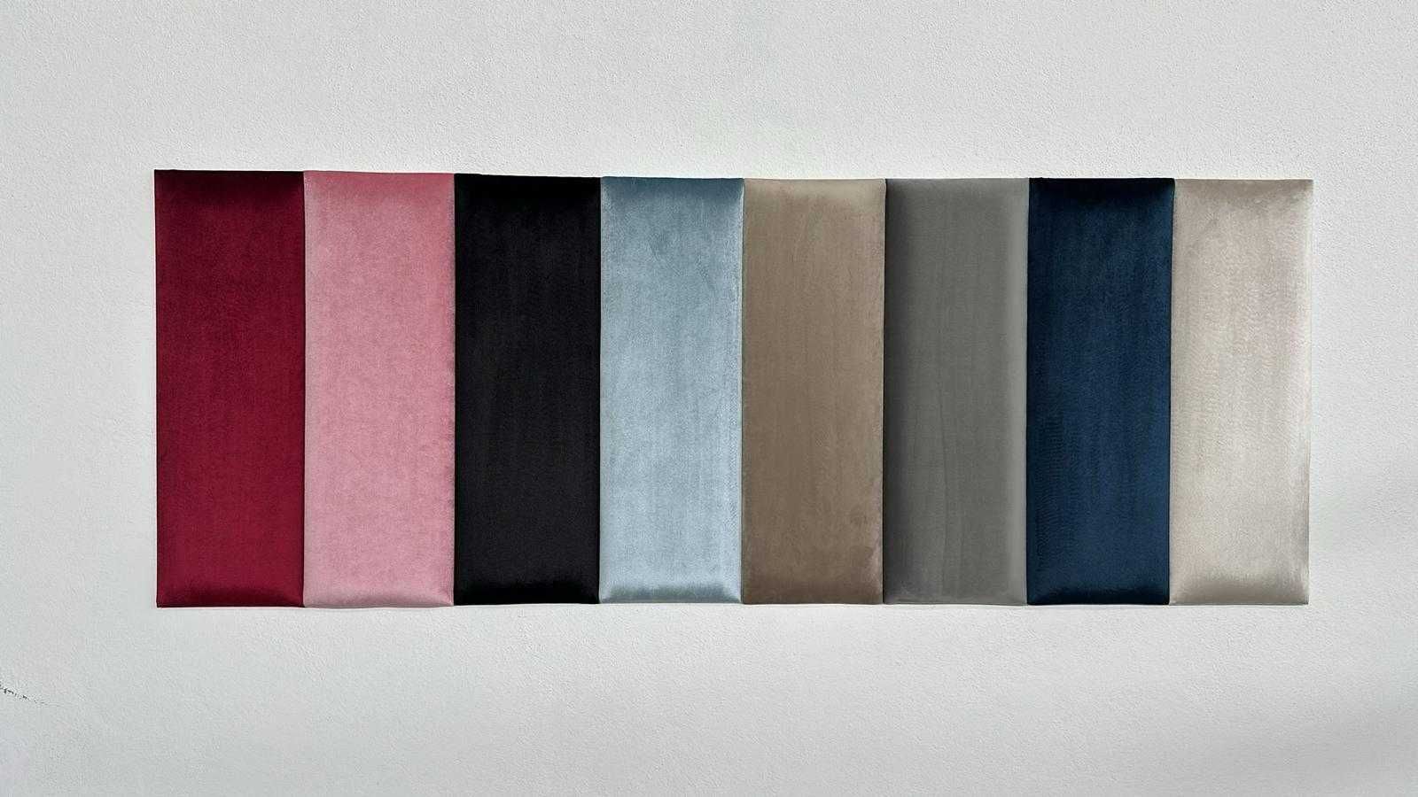Kit de Cabeceira de Cama com Placas Estofadas 60x20cm - Envio Imediato