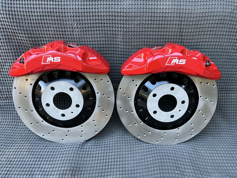 Супорта Akebono 375x36.Комплект тормозів Audi a4d8,a5,a6,a7,8q3,q5,q7