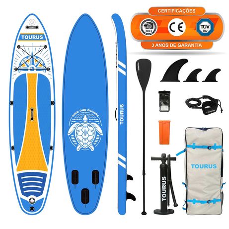 (Novo) Prancha de Paddle insuflável e acessórios SUP Stand up Surf