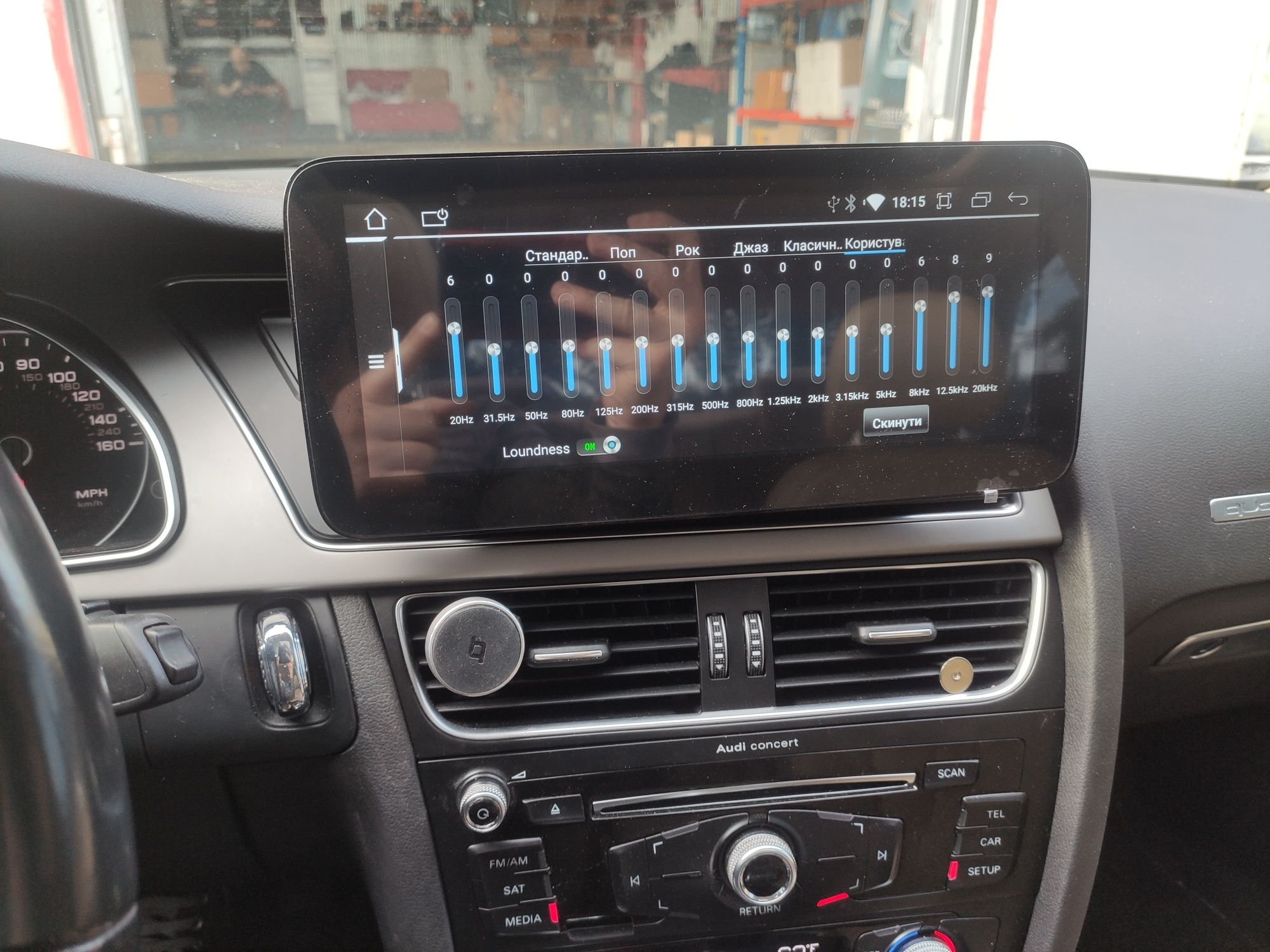 Автомагнитола Audi A5 A4 с CarPlay Androidauto и 4G новая