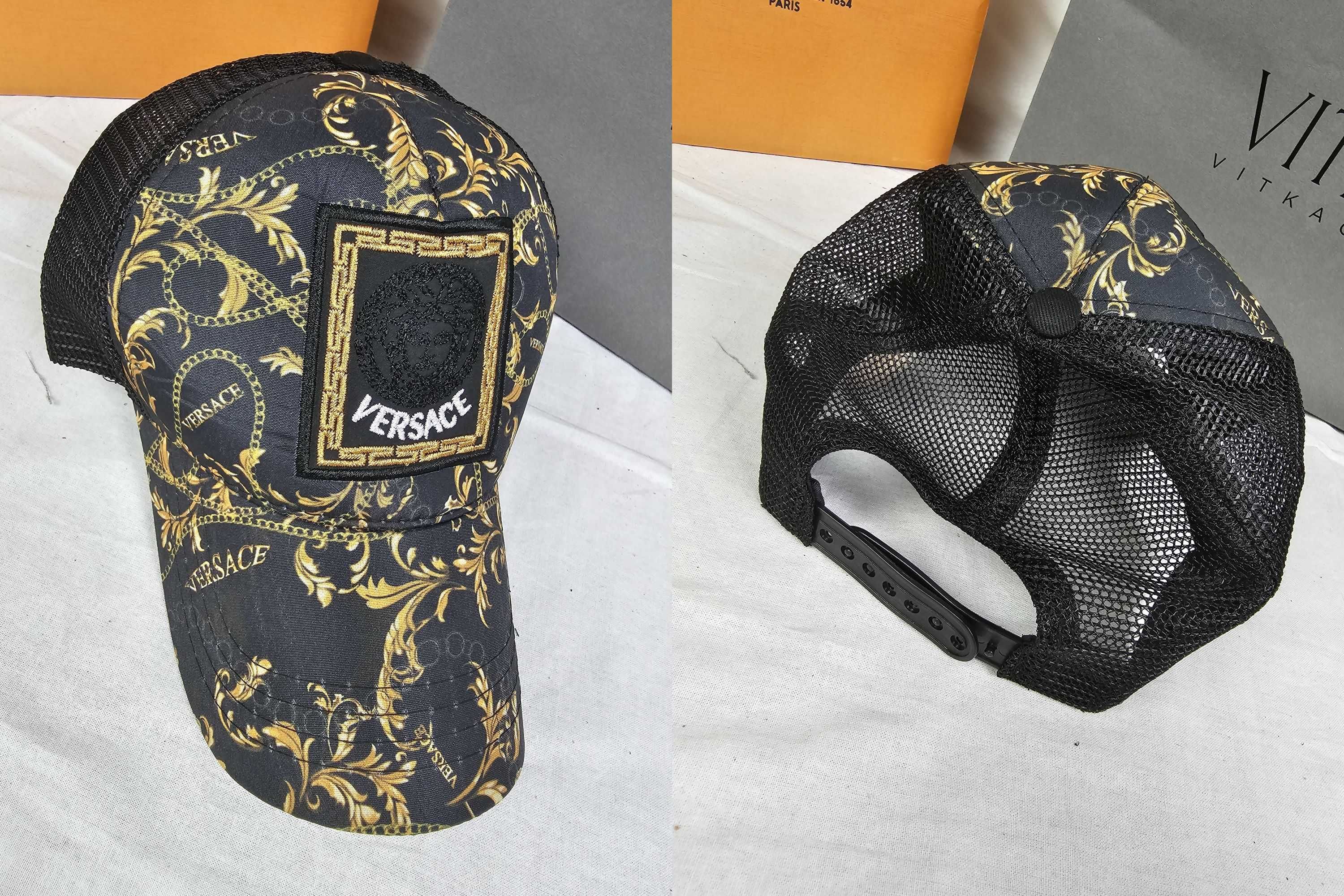 Czapka Guess czapki z daszkiem Armani na lato bejsbolówki