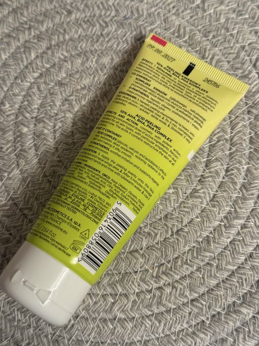 Eveline clean shot peeling kwasowy do twarzy 10% kwasy aha bha pha