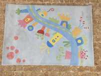 Tapete com motivos de criança 140x200