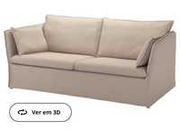 Sofa IKEA | BACKSÄLEN | Sofá 3 lugares, Katorp CRU