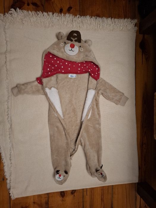 Sprzedam pajacyk z motywem świątecznym  so cute rozmiar 68