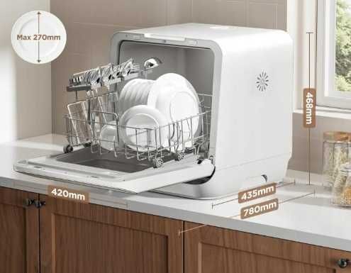 Midea Zmywarka do domu z przyłączem wody lub bez B+B+C