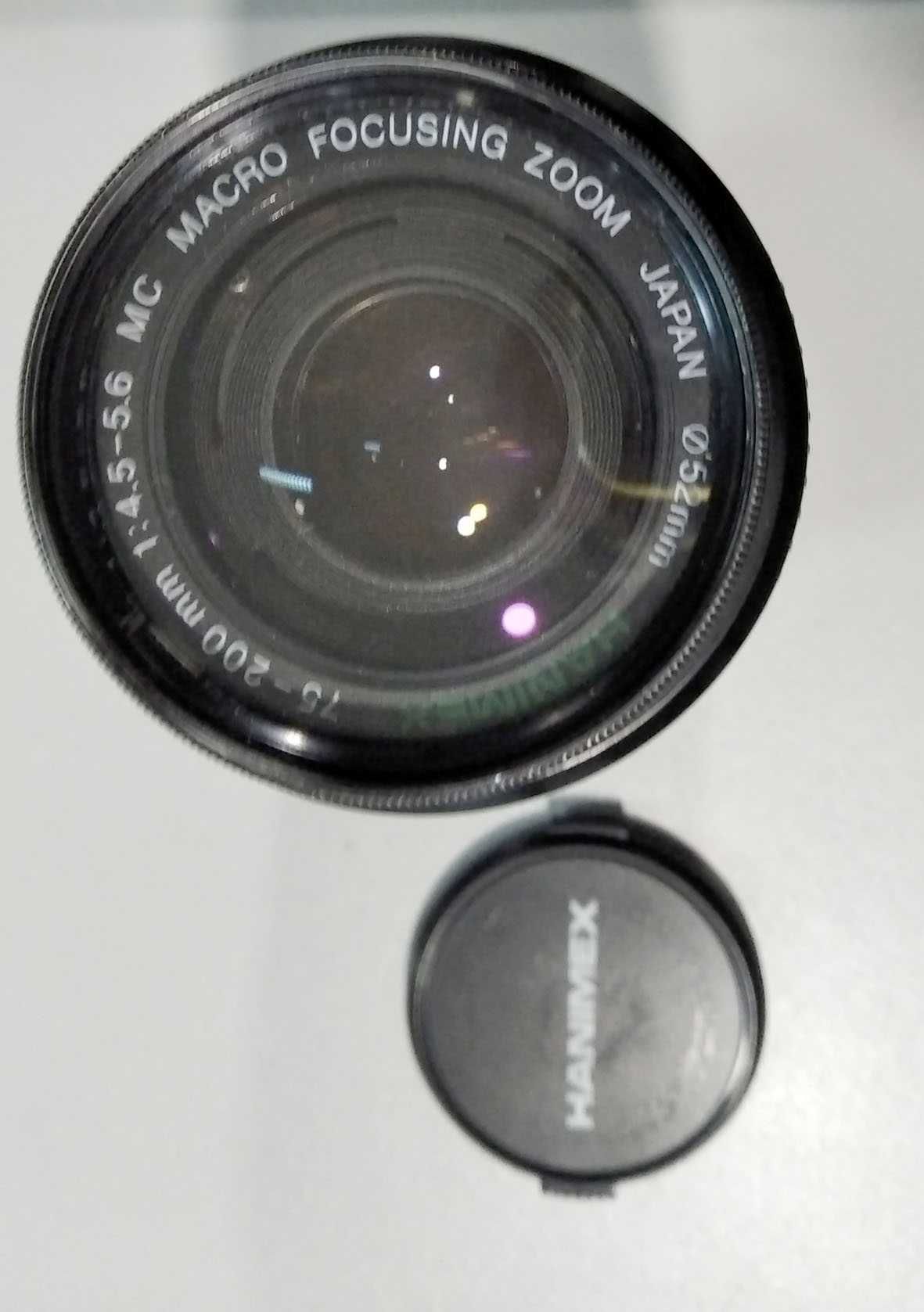 Objectiva 75-200mm Rosca M42 Hanimex