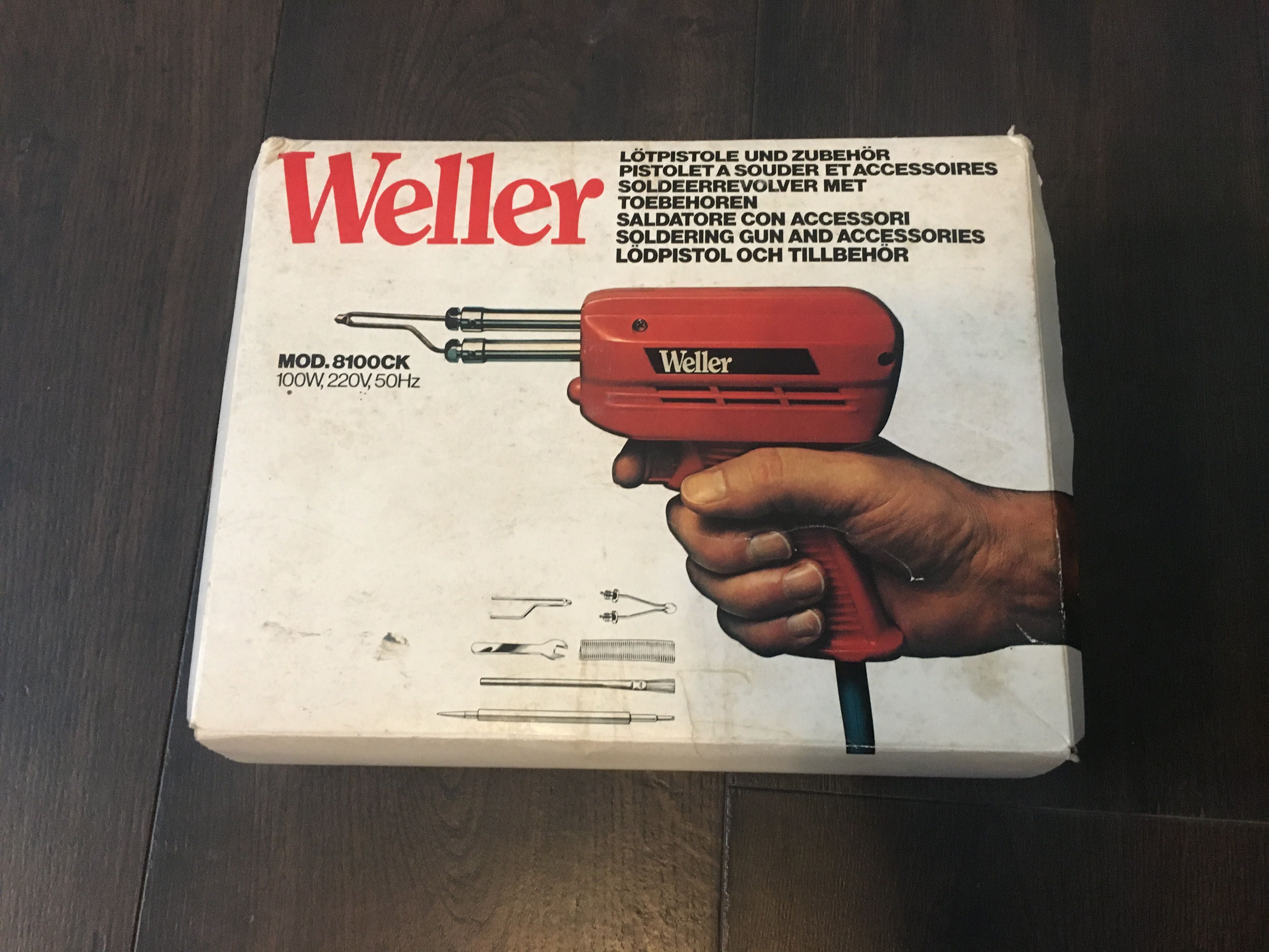 Lutownica 100w weeler pistoletowa
