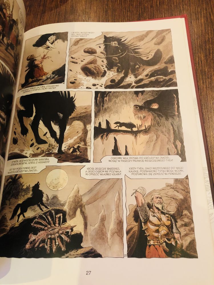 Komiks Thorgal Louve Hachette grafika