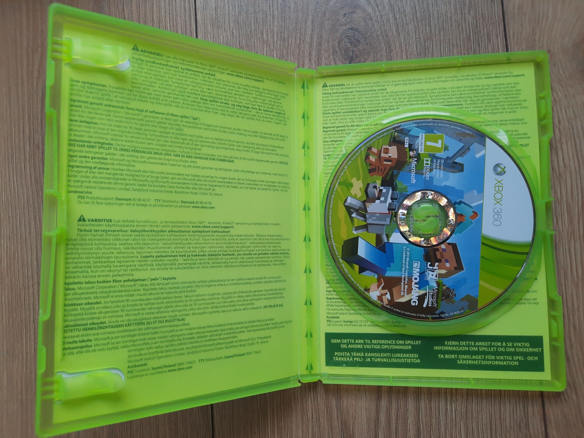 Gra Minecraft xbox 360