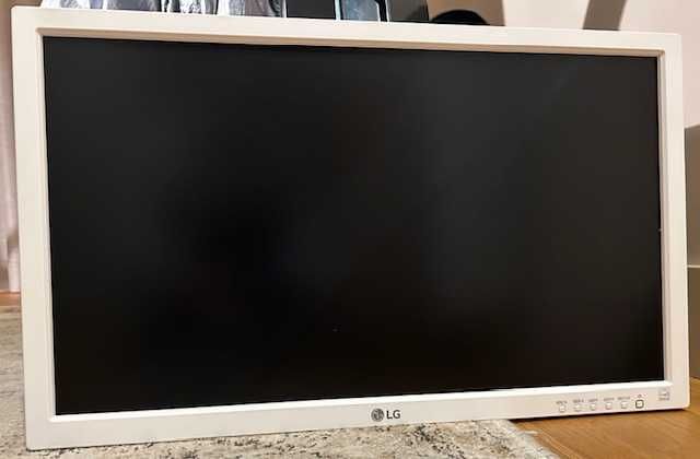 Monitor LG 23.8" IPS Full HD (Branco) – Excelente estado