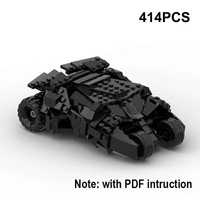 Lego Tumbler Batmobile Dark Knight Batman Begins MOC