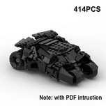 Lego Tumbler Batmobile Dark Knight Batman Begins MOC