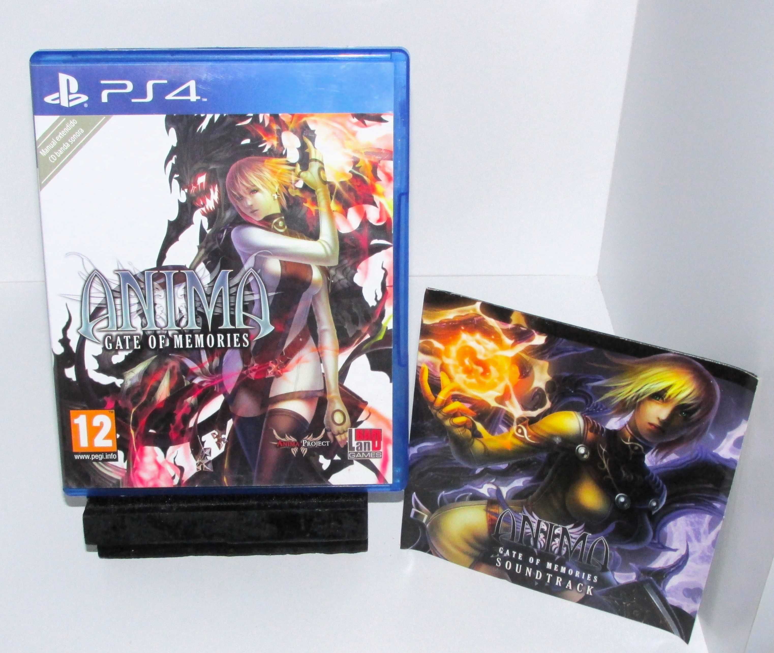 Anima Gate Of Memories PS4 + SoundTrack + Manual