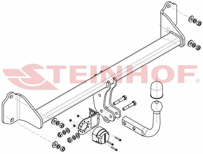 HAK HOLOWNICZY + Moduł 7p do BMW SERIA 2 F45 Active Tourer P