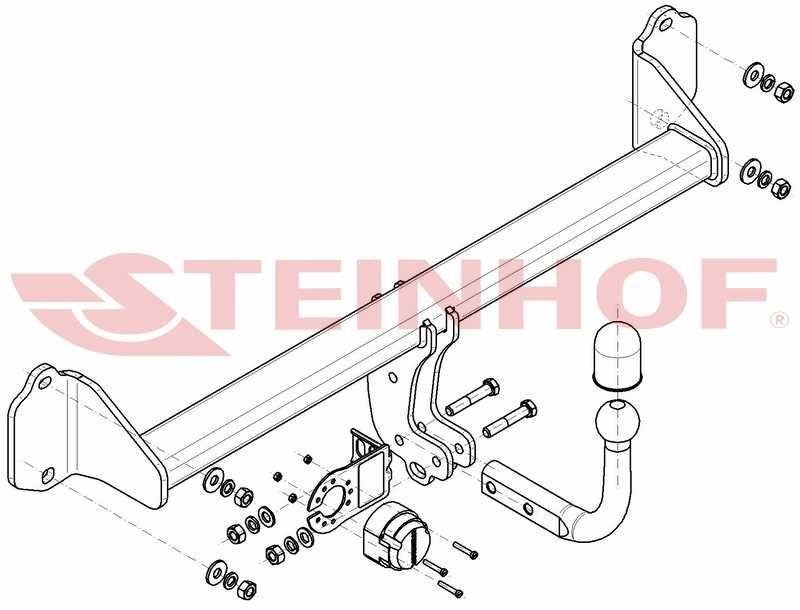 HAK HOLOWNICZY + Moduł 7p do BMW SERIA 2 F45 Active Tourer