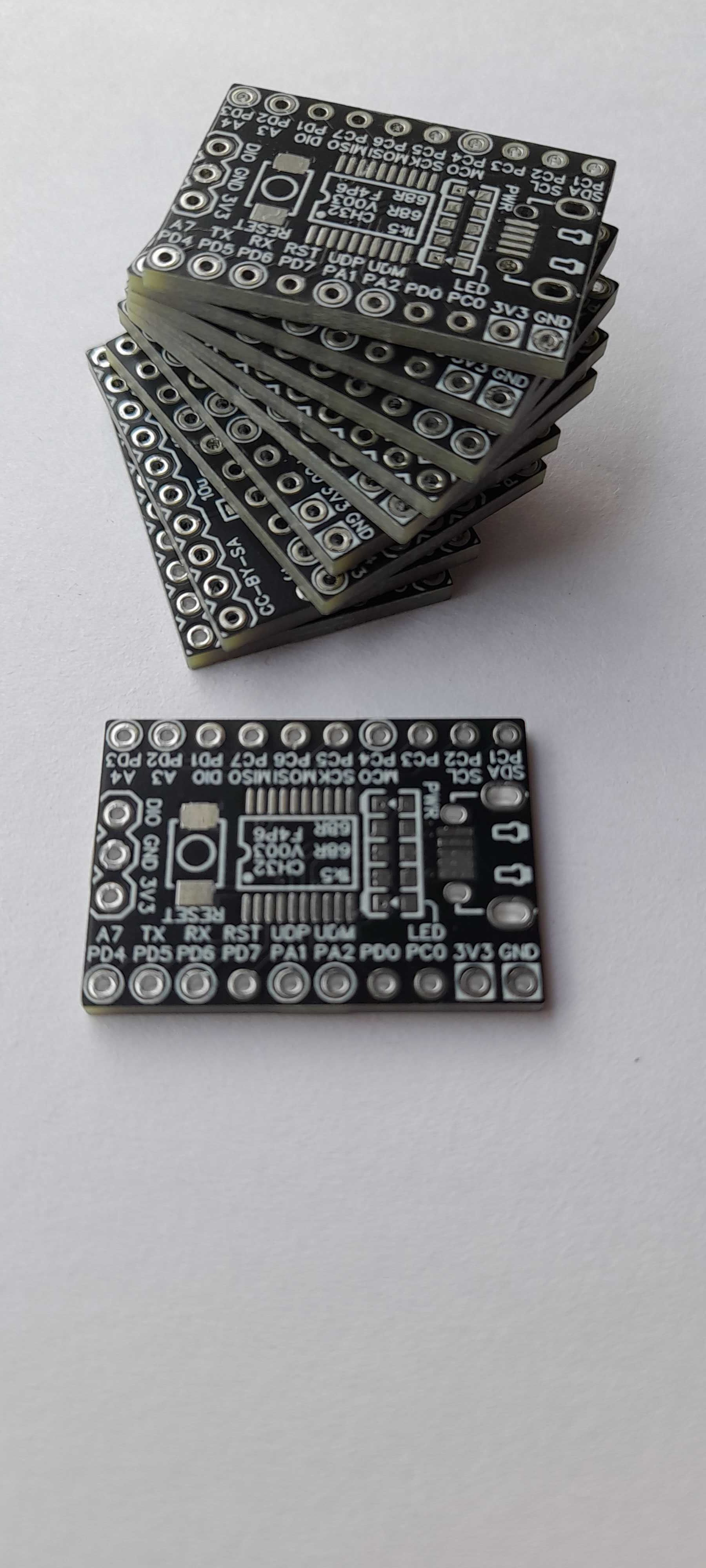 5 шт Плата микроконтроллера CH32V003 F4P6 Development Board V-USB