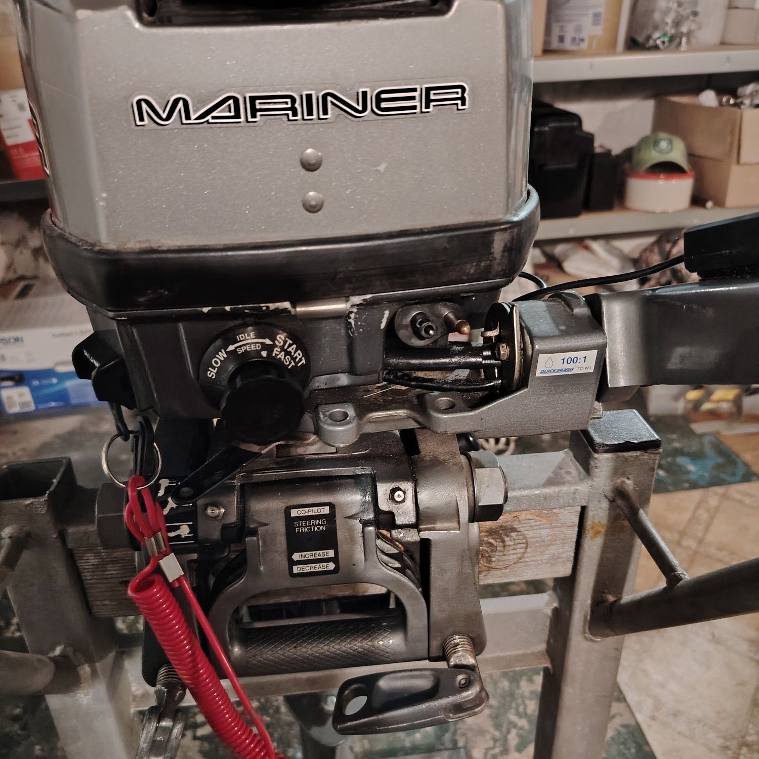 silnik zaburtowy Mariner 8hp 2t