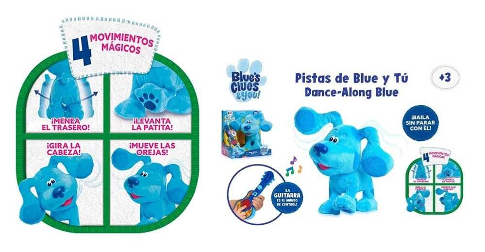 Famosa Peluche eletrónico Dance Along Blue (189)