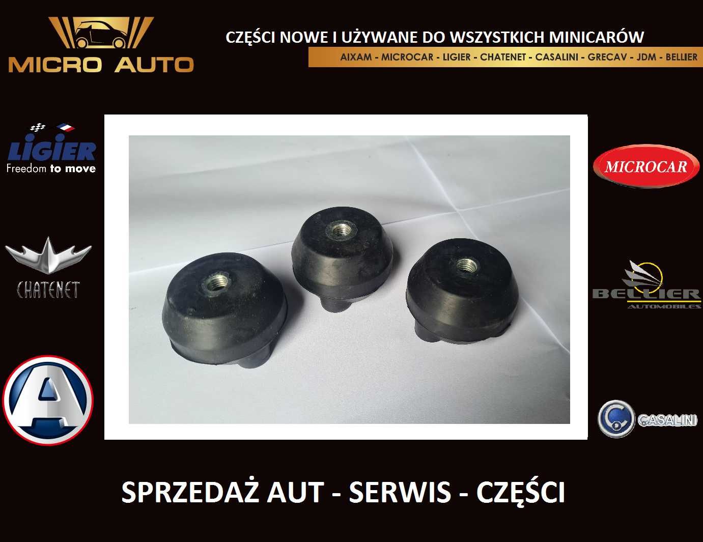 Poduszka silnika zestaw Ligier Ambra Nova JDM Aloes 648