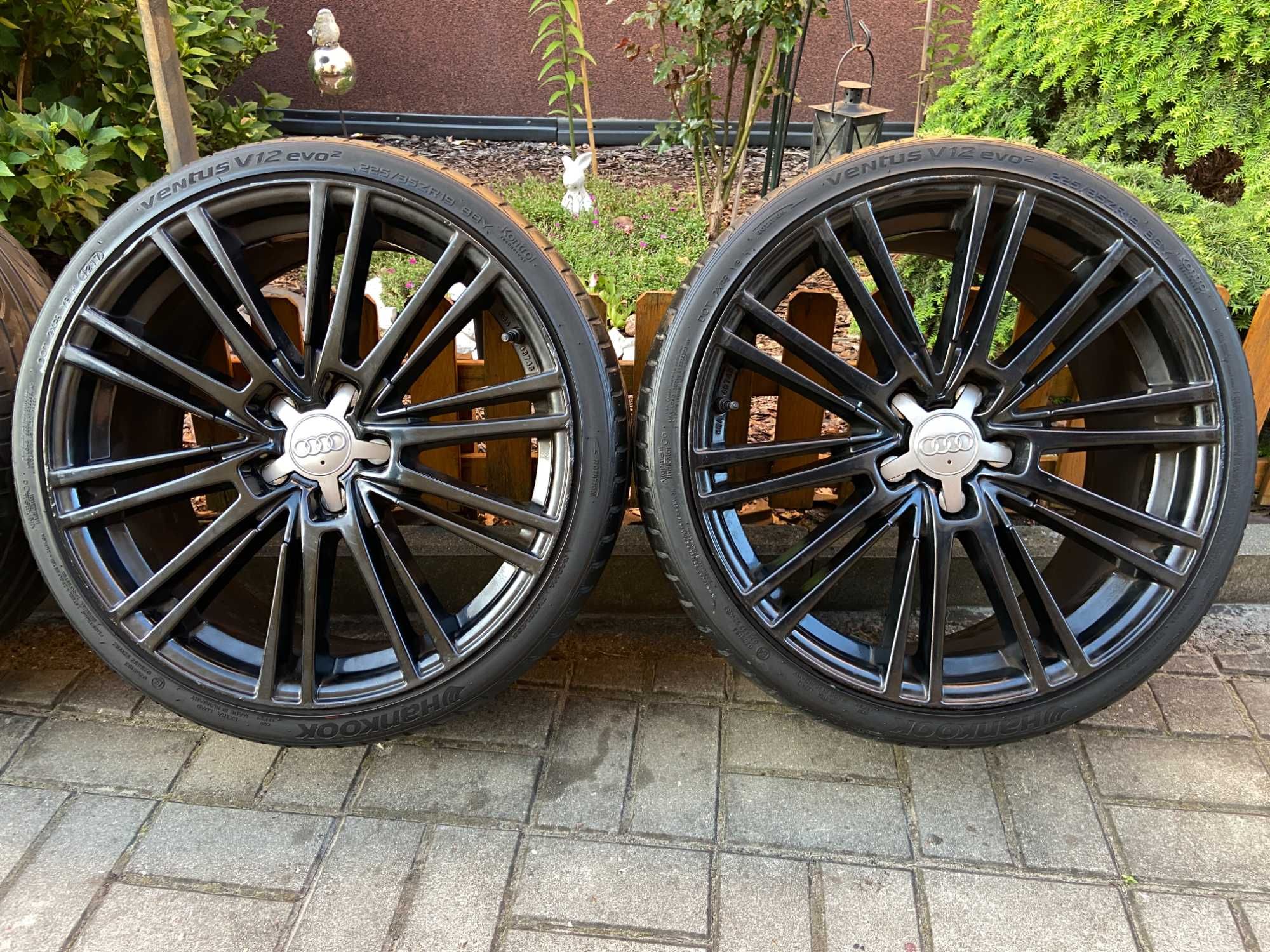Alufelgi Felgi Audi VW SEAT SKODA 19 cali 5x112 CZARNE Golf Leon A3 A4
