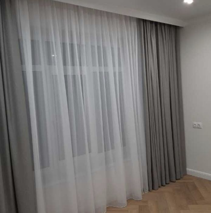 Продам штори готові, нові!2шт. 2м.×2.60м. Нові!