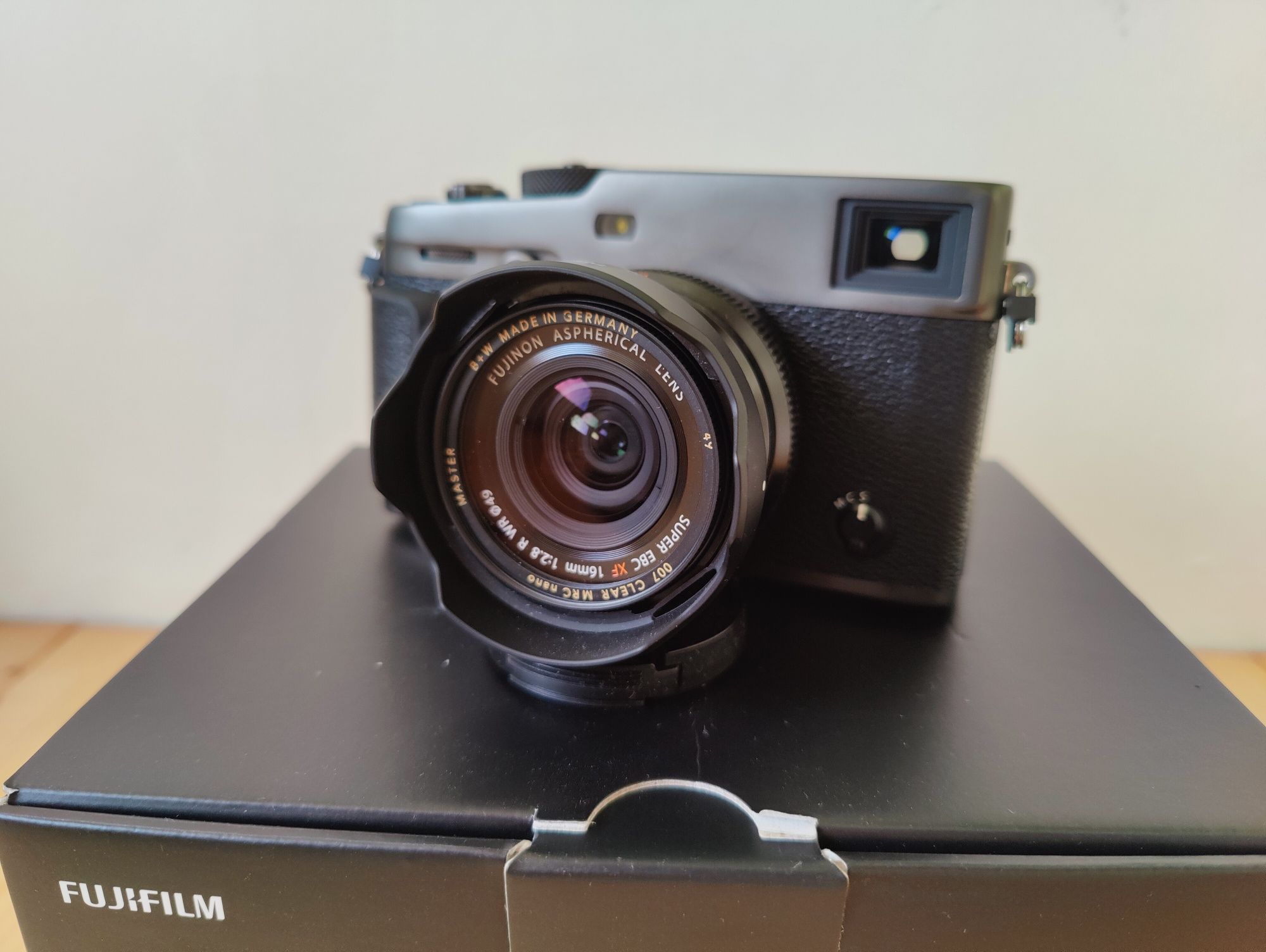 Fujinon 16mm f2.8 WR com filtro UV - Como novo