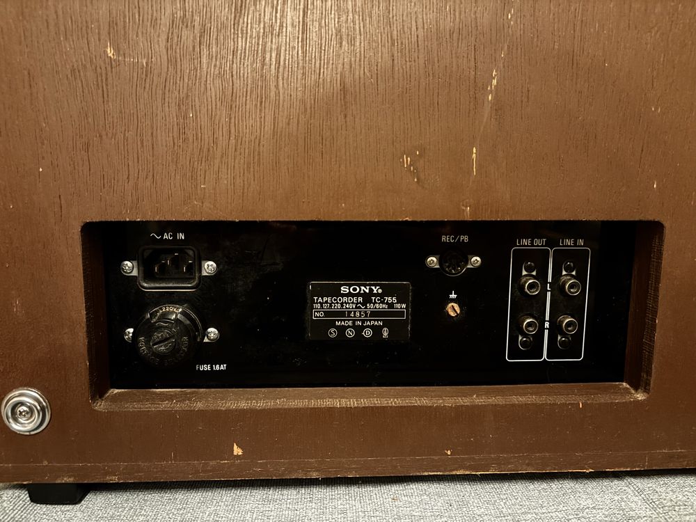Leitor Bobines Sony TC755