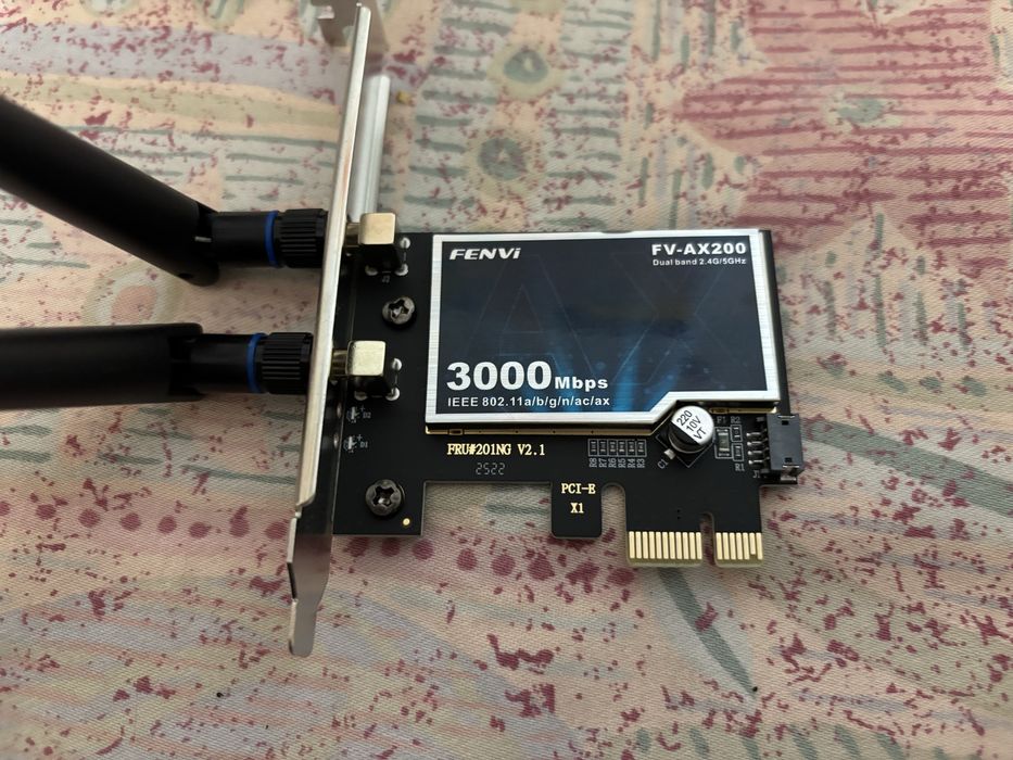 Интернет адаптер для ПК Fenvi ax200