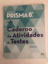 Prisma 6 Matematica - 6 Ano - Caderno de Atividades e Testes