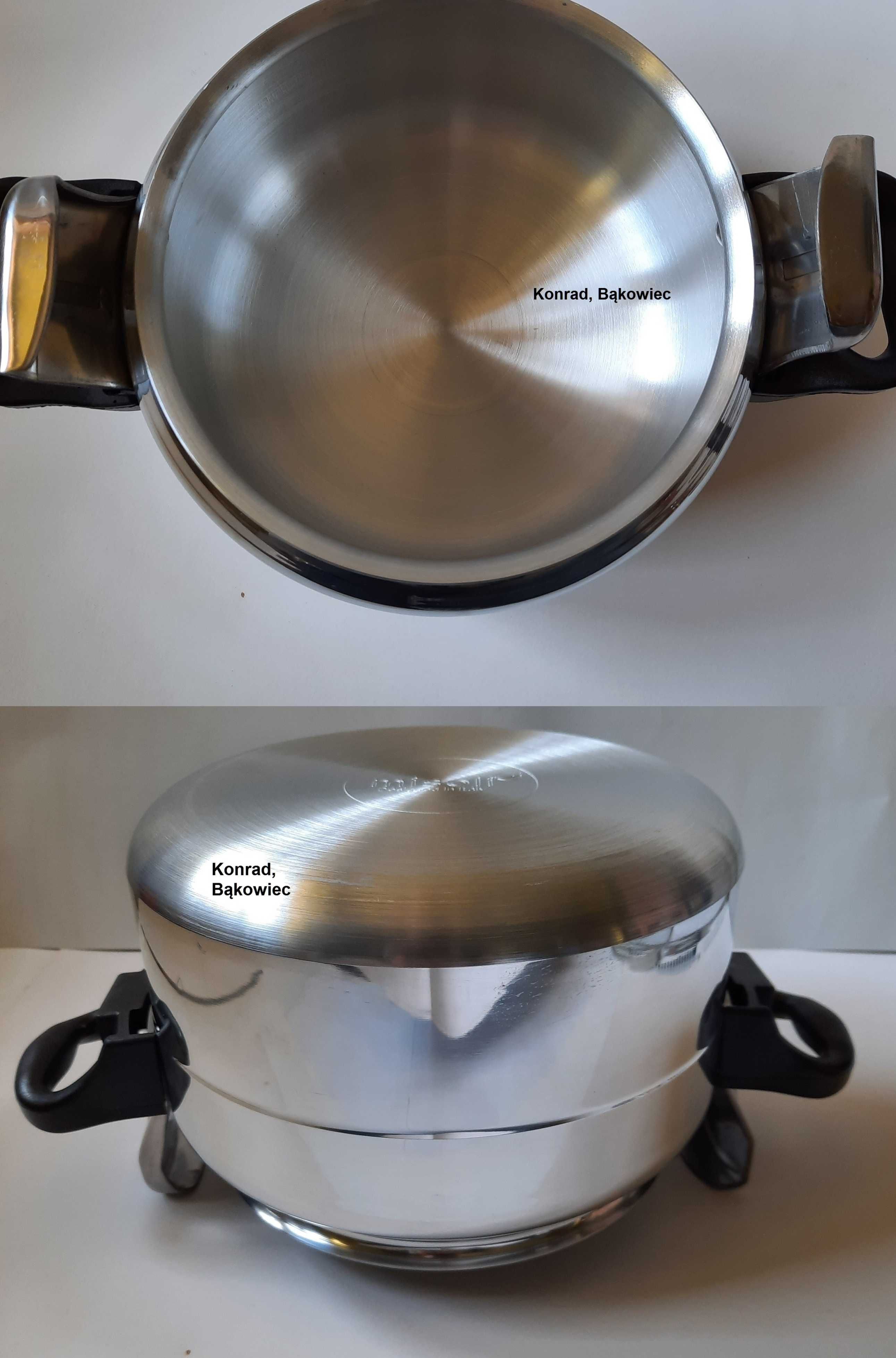 ZILNER Szybkowar 3L/4L litry na Indukcję,Gaz.. Mały garnek ciśnieniowy