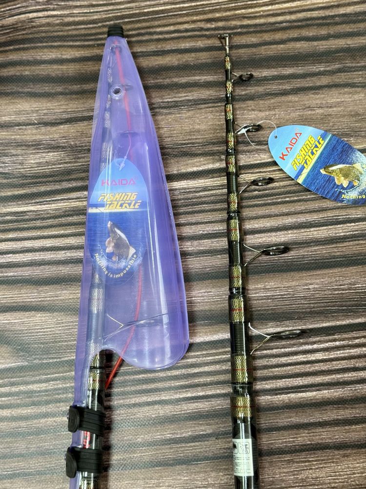 Карповое телескопическое удилище Kaida Big Fish  (60-120 gr)