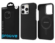 Карбоновий чохол Proove Carbon with MagSafe iPhone 13 Pro / Max