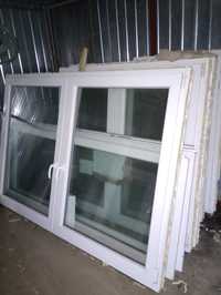 Okna plastikowe VEKI białe z dematażu.