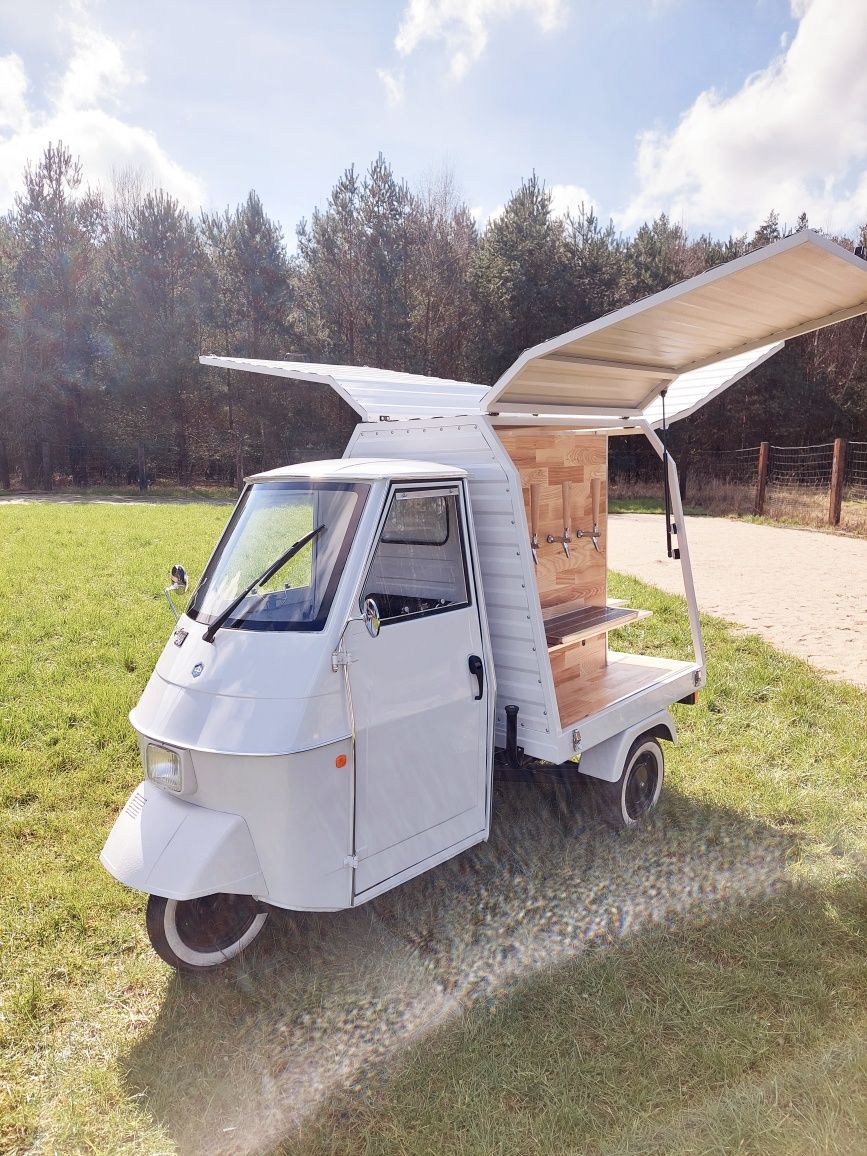 Piaggio Ape 50 prosecco van nowy odrestaurowany  gotowy do pracy