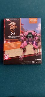 Modelo de madeira montável - D.VA'S MEKA - Overwatch