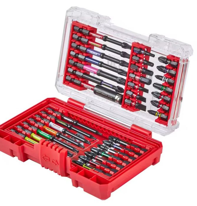 Milwaukee набір надміцних ударних біт в кейсі