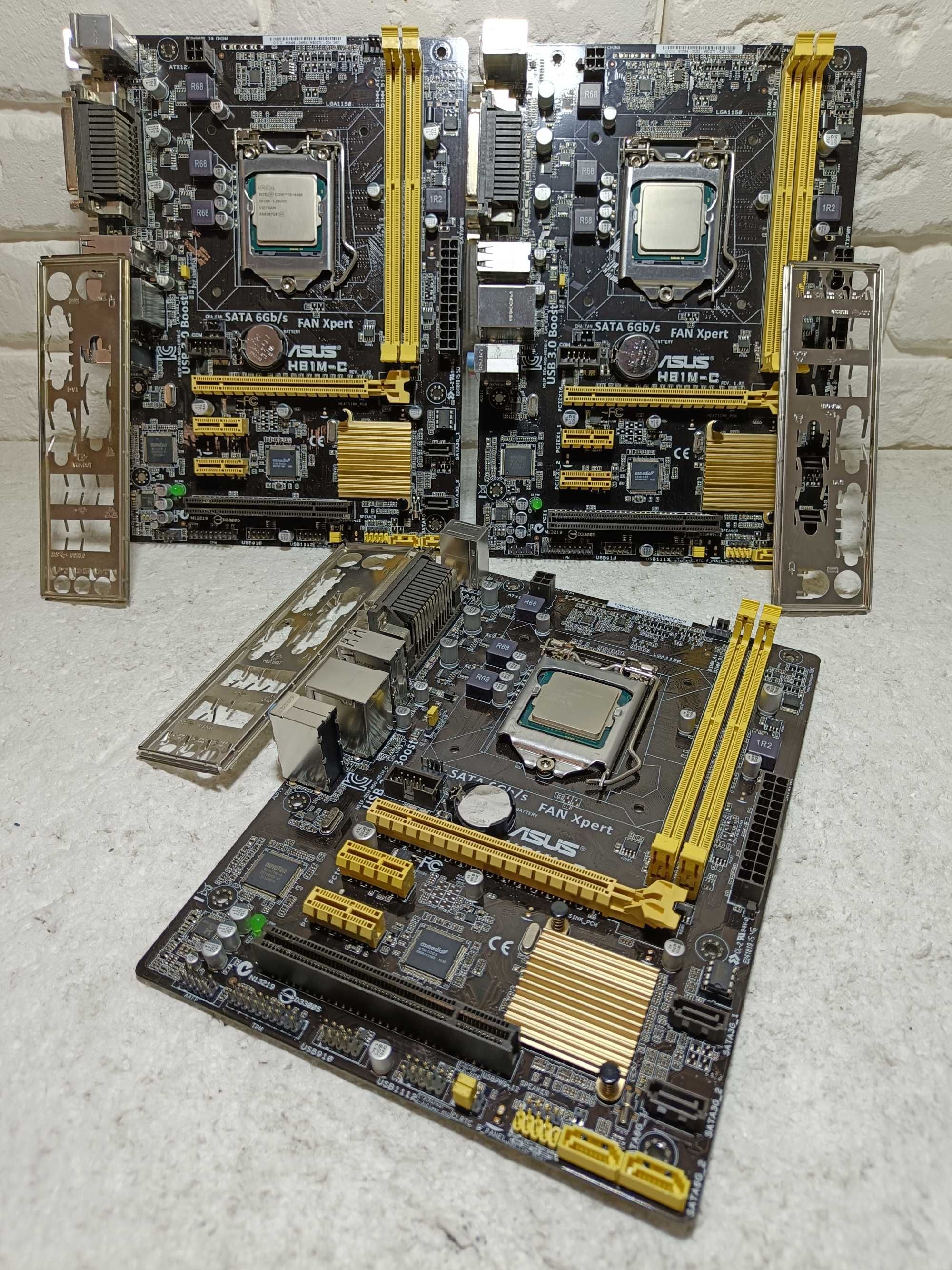 КОМПЛЕКТ Материнська ASUS H81M-C + процесор xeon e3-1241v3 LG