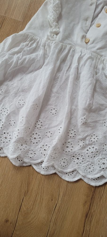 Sukienka haft H&M 80/86