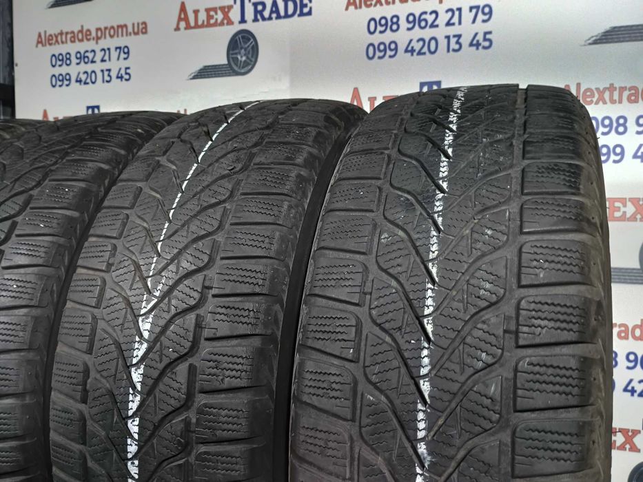 4 шт 225/55 R18 Lassa Competus Winter 2 зимові шини б/у 6,5 мм