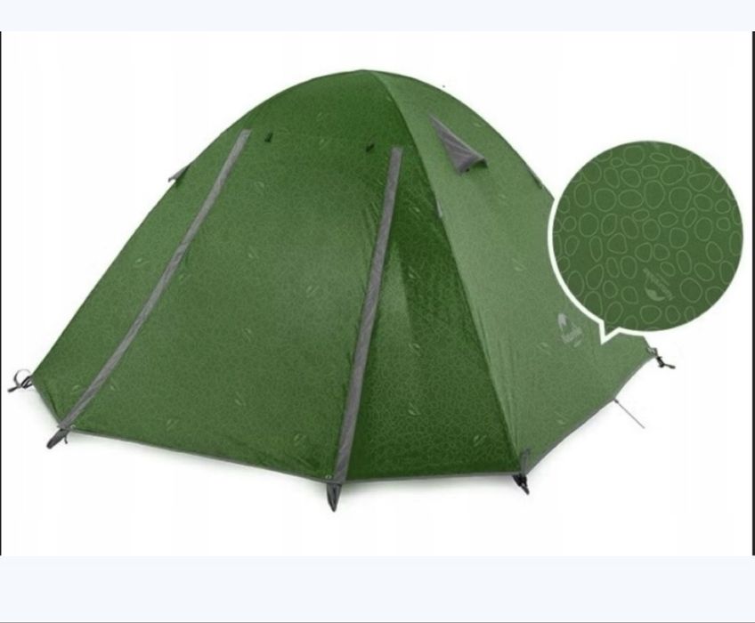 Namiot NATUREHIKE P-Series 4 UV - kolor Forest Green - 4-osobowy