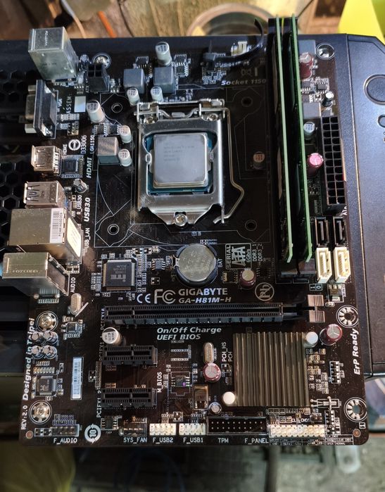 Płyta Główna + Procesor + 8gb Ram