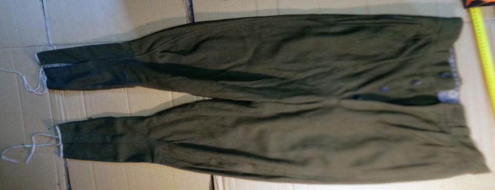 Unikatowe spodnie ułańskie wojskowe stan bd. mundur rogatywka siodło