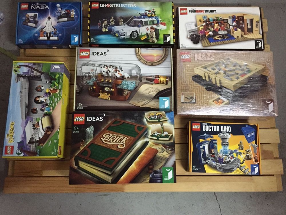 Lego Ideas 21312|21108|75828|40335|21315|21307|21304|21305|21317|21136